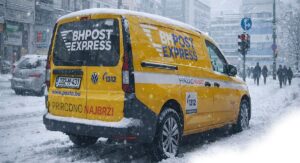 Poštari isplatili penziju uprkos velikom snijegu