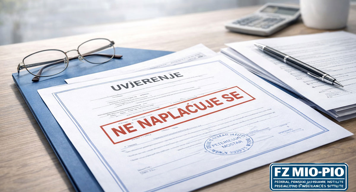 Fond PIO FBiH ne naplaćuje doprionse