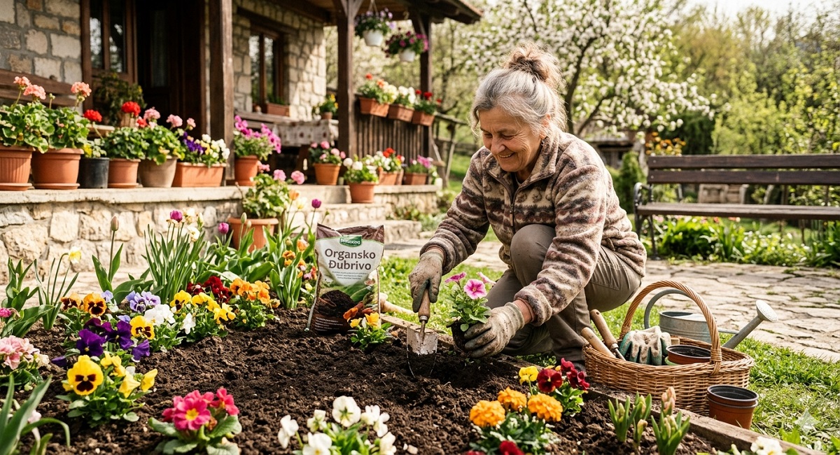 Cvijećnjak u proljeće