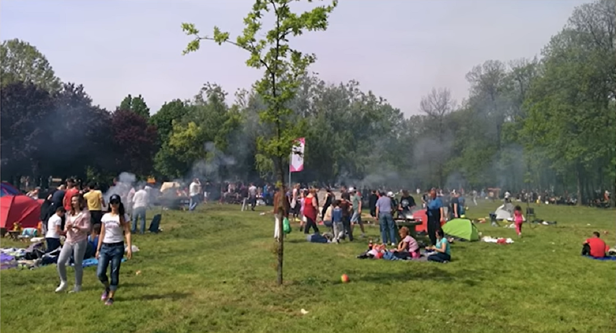 Roštiljanje za 1. maj