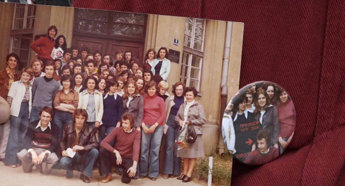 maturantni prijedorske gimnazije 1976. godine