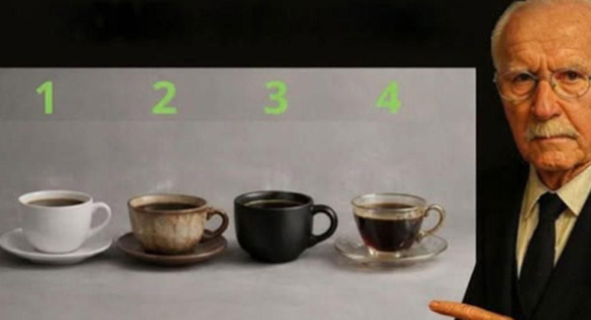 Test ličnosti sa šoljom za kafu
